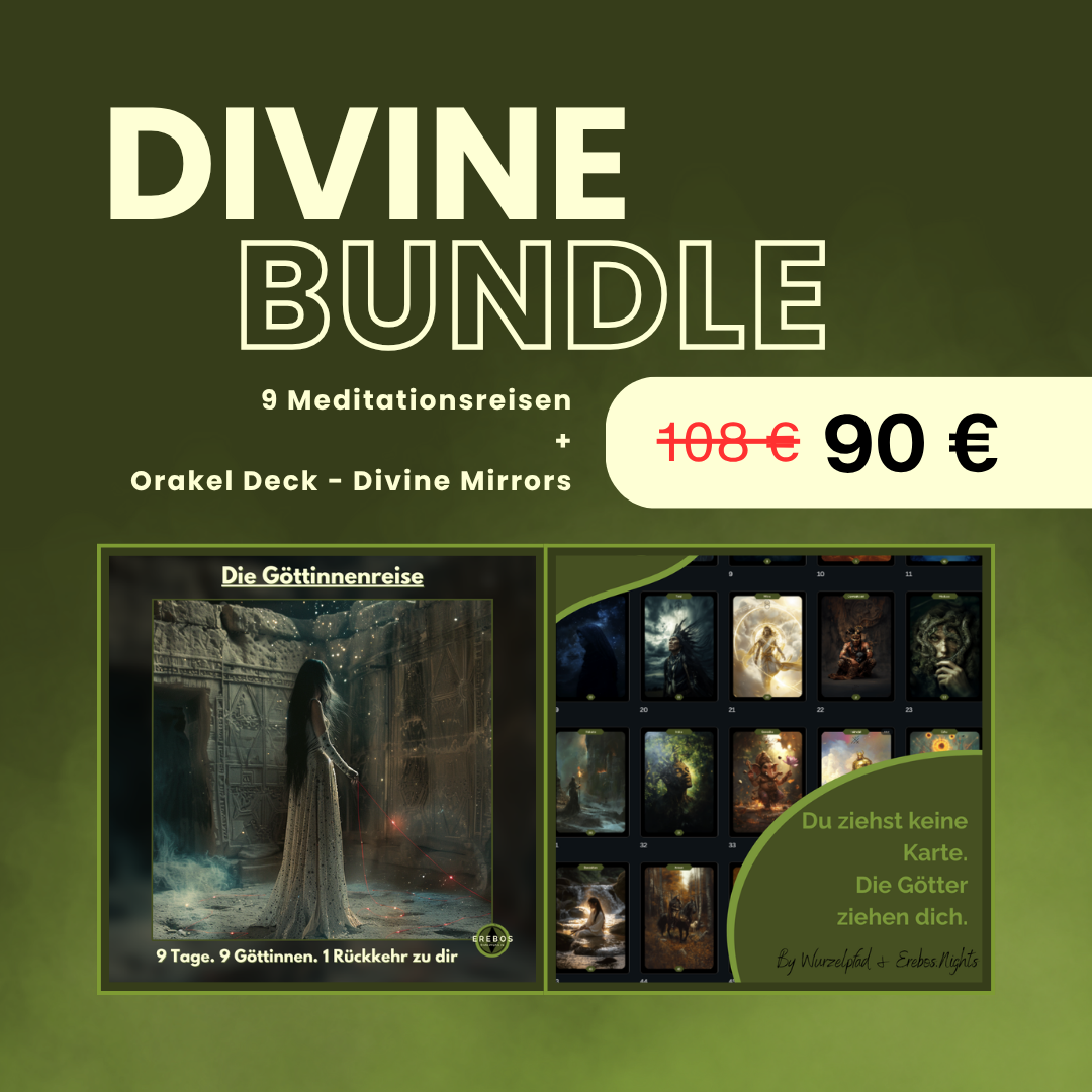 Divine Bundle (Die Göttinnenreise + Orakel Deck - Divine Mirrors)