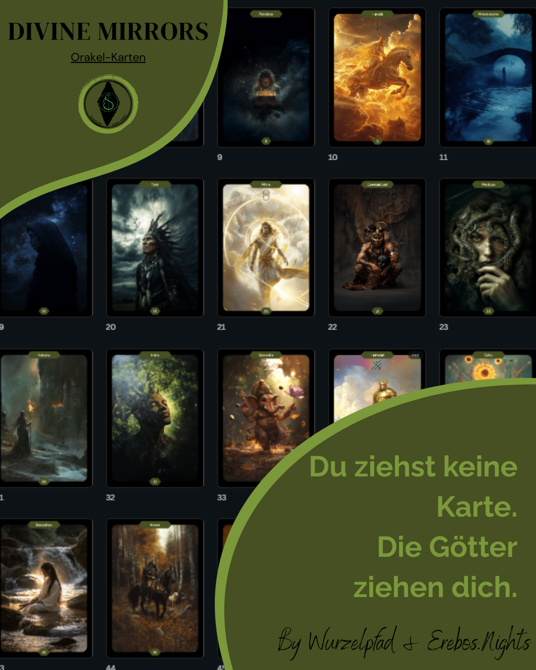 Divine Bundle (Die Göttinnenreise + Orakel Deck - Divine Mirrors)