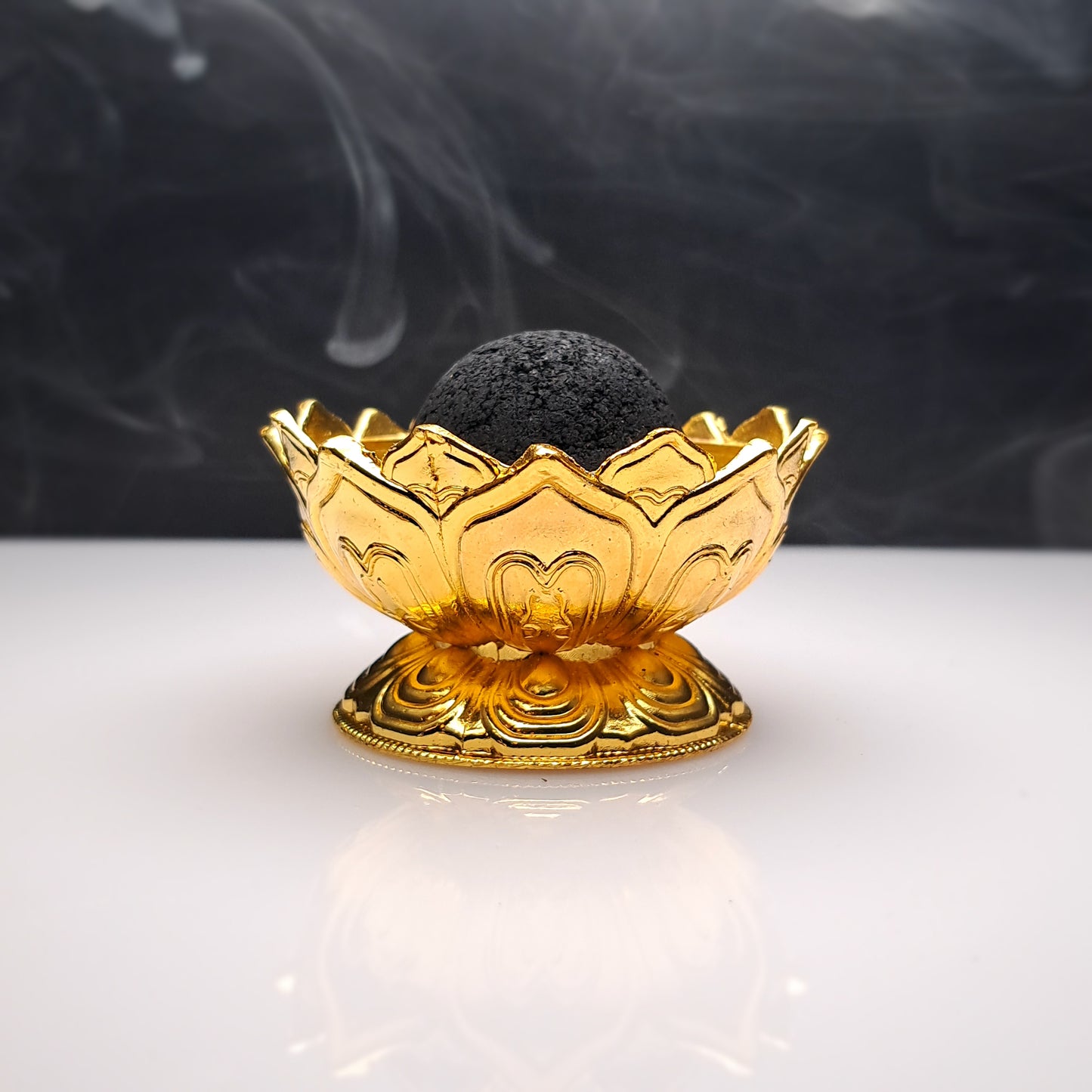 Lotus incense burner (gold/15698)