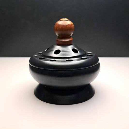 Incense burner (iron/black)