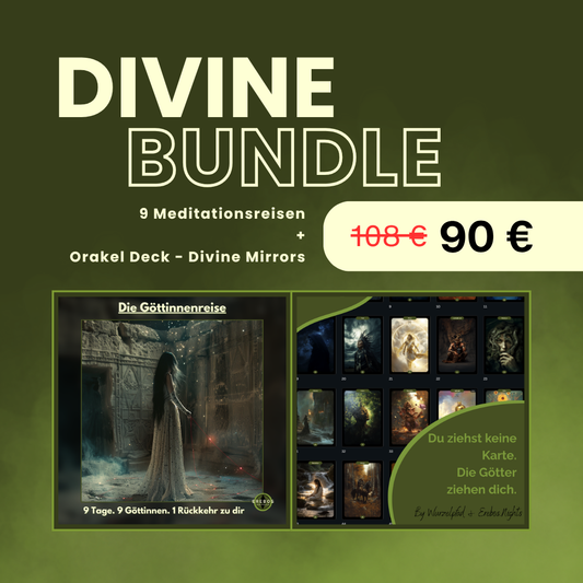 Divine Bundle (Die Göttinnenreise + Orakel Deck - Divine Mirrors)