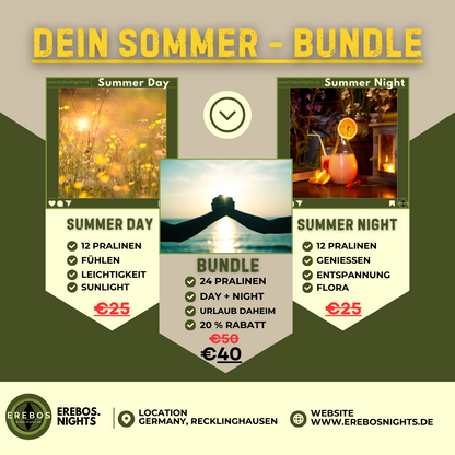 Dein Sommer - Bundle (24 Räucher-Pralinen)