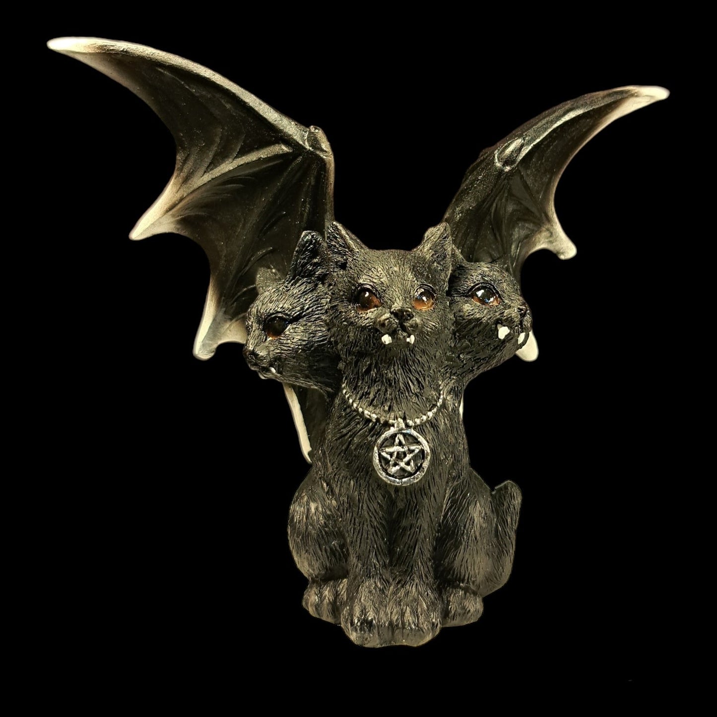 Three-headed cat with wings (837-2840)